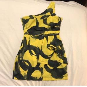 Karlie one shoulder mini dress